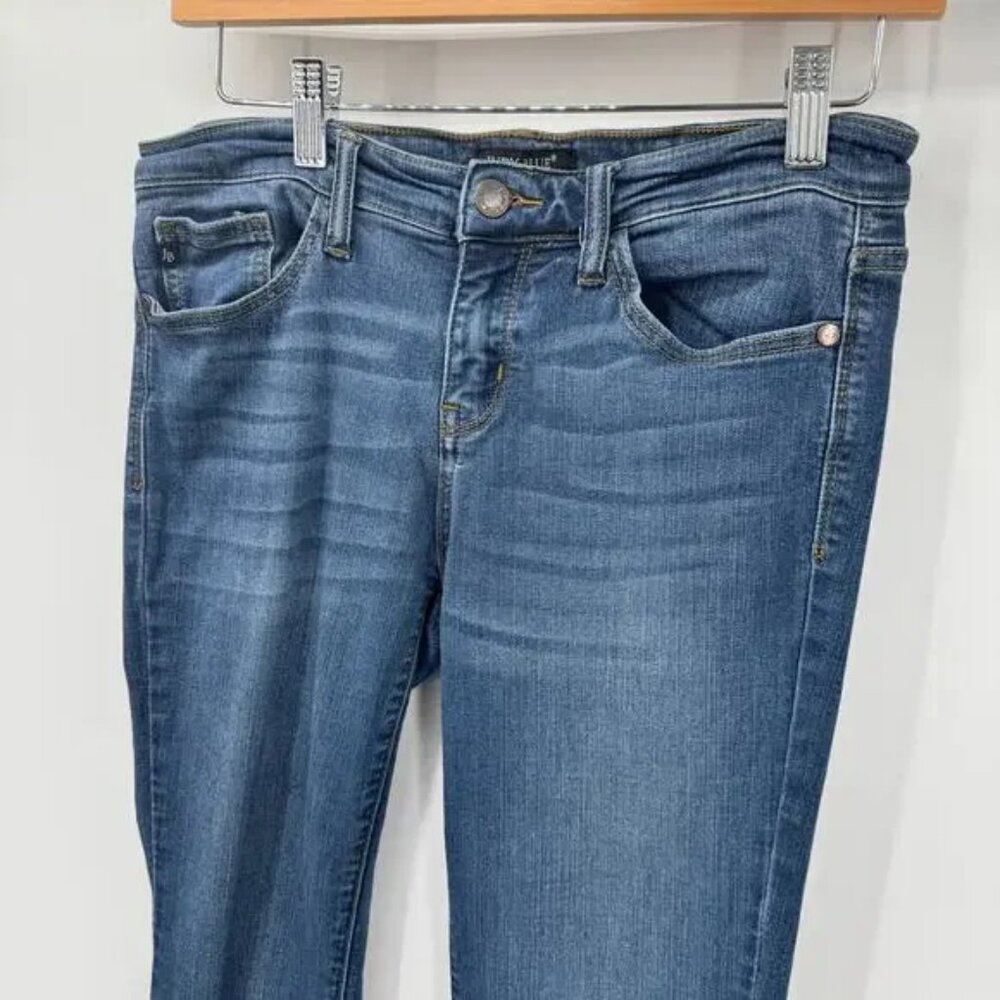 Judy Blue Womens Blue Bootcut jeans 7 / 28 Stretch Denim - Picture 7 of 9